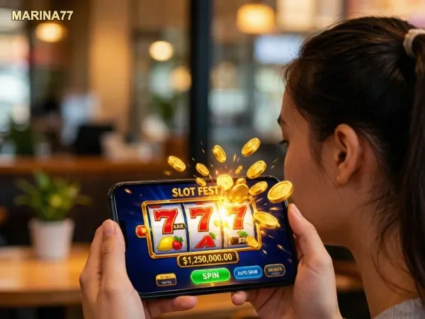 Pemain Indonesia menikmati permainan slot melalui ponsel