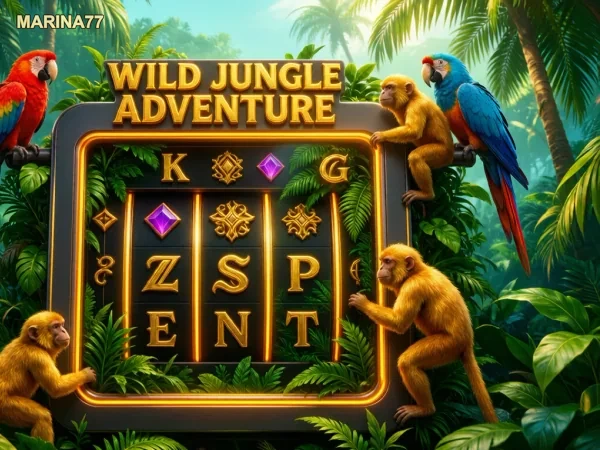Permainan slot petualangan hutan dengan burung dan monyet